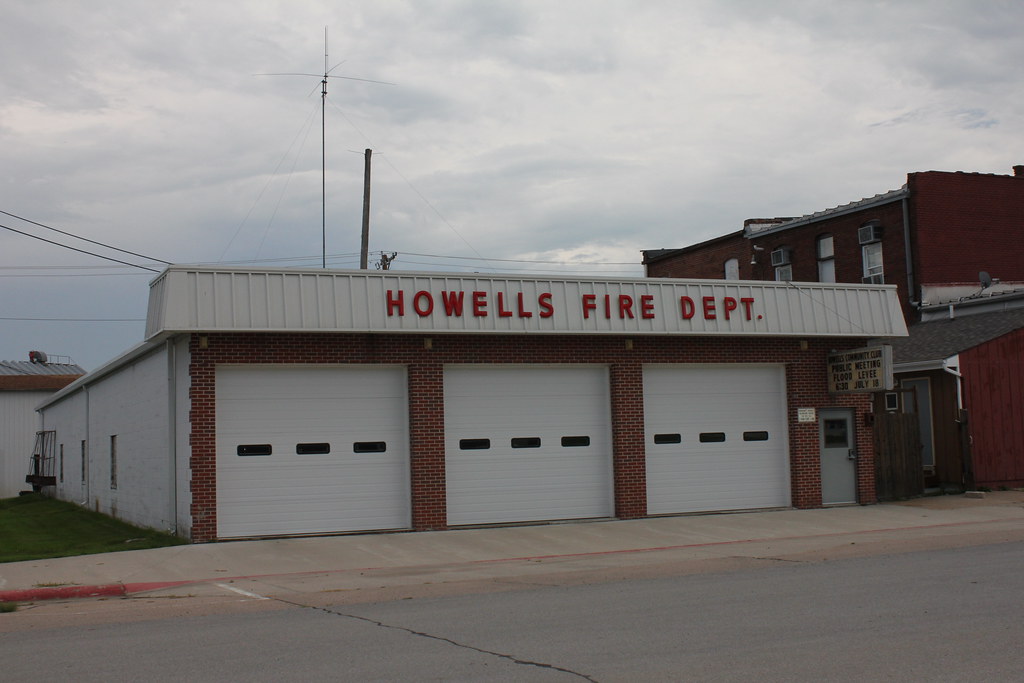 Fire Station Howells, NE Tom McLaughlin Flickr