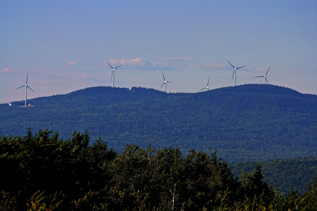 IMG_6334 The Wind Farm at Lempster Mt. from Pitcher Mt. St… Flickr