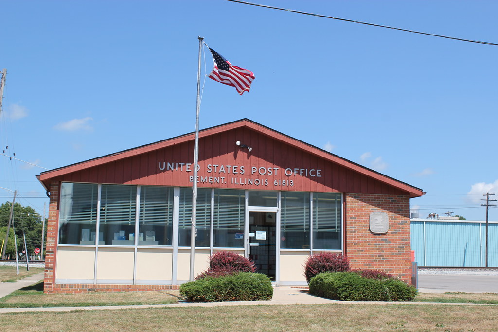 Bement Illinois Post Office 61813 Raymond Cunningham Flickr