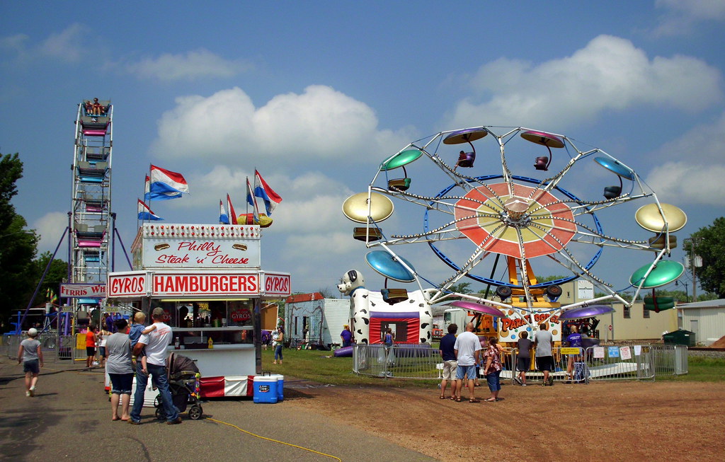 Colby Cheese Days Midway. Mark Flickr