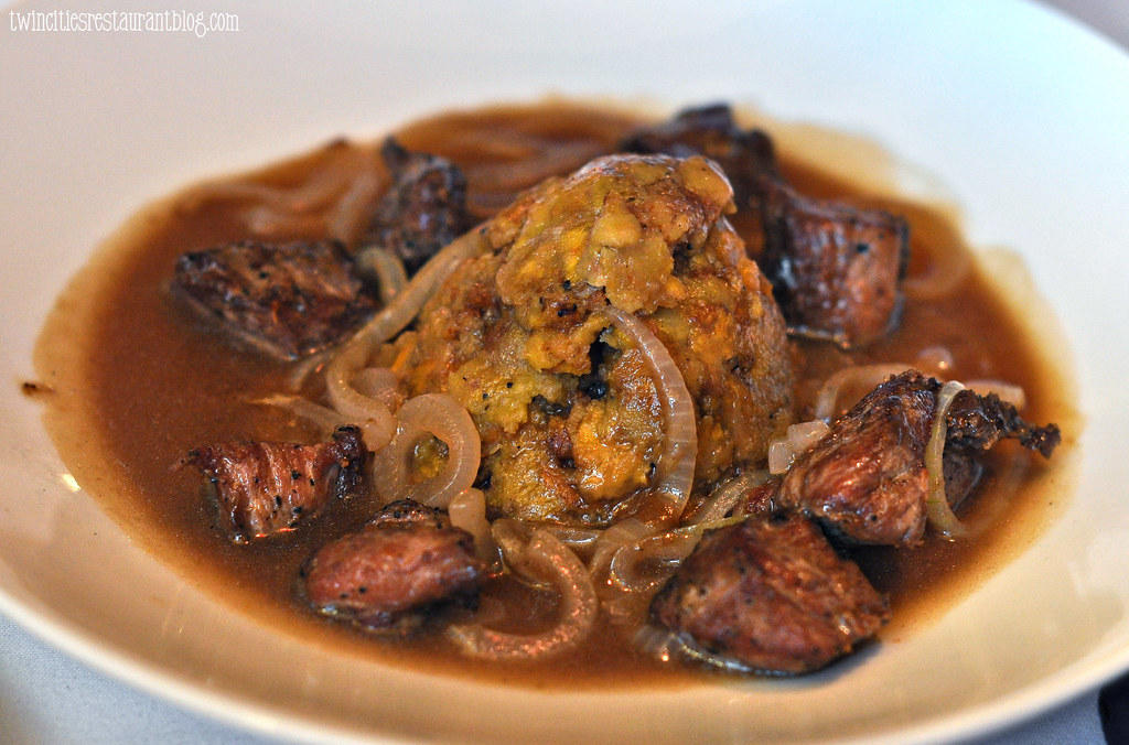 Pork Tenderloin with Mofongo at Conga Latin Bistro MInne… Flickr