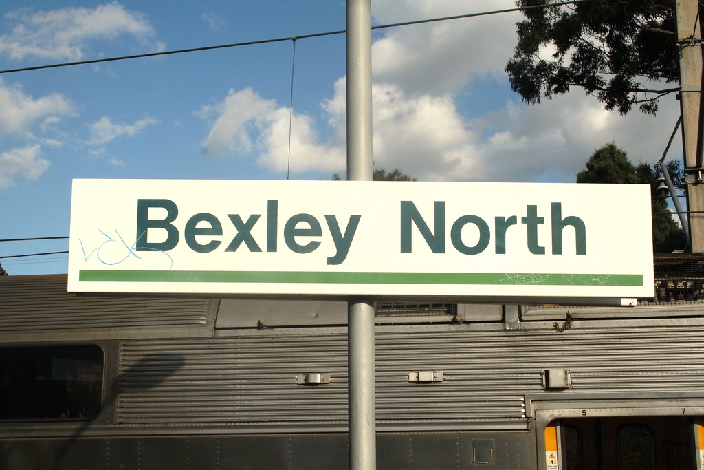Bexley North Station Sign Bexley North Station Sign Flickr