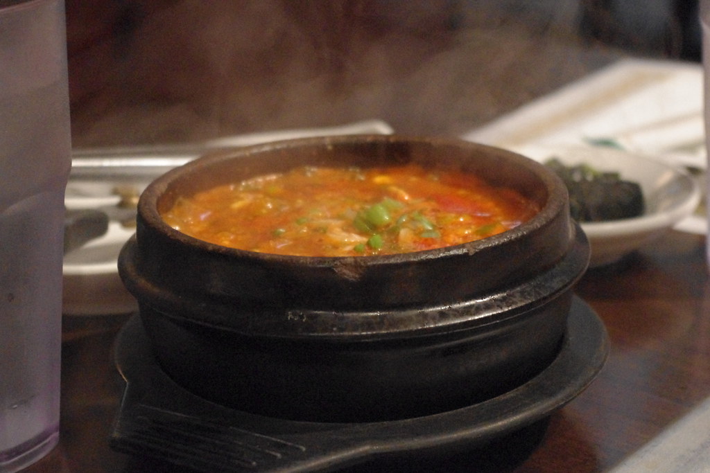 Spicy Tofu Soup Wilshire BBQ KOREATOWN Pour plus d'infos… Flickr
