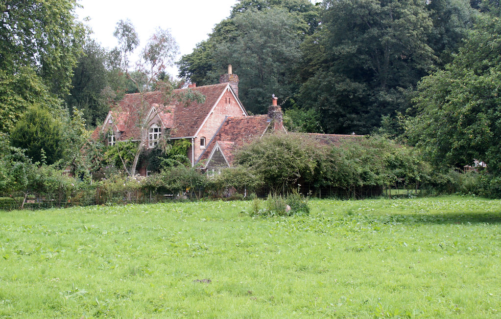 Wimborne St Giles Dorset A large village house of which th… Flickr
