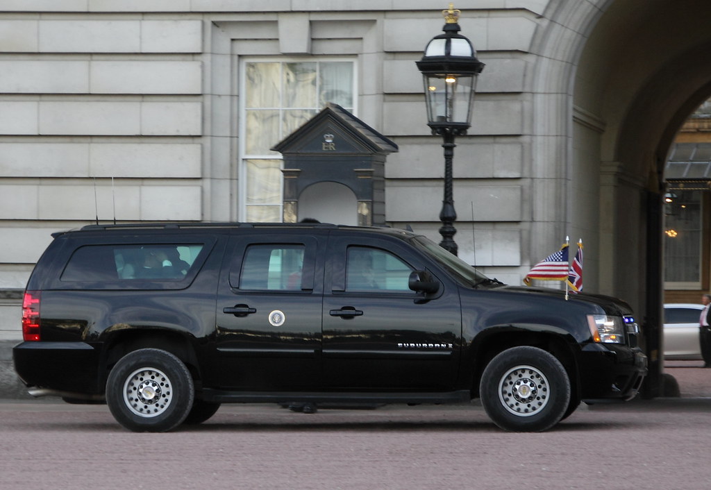 US Secret Service Chevrolet Suburban in Obama's Motorcade … Flickr