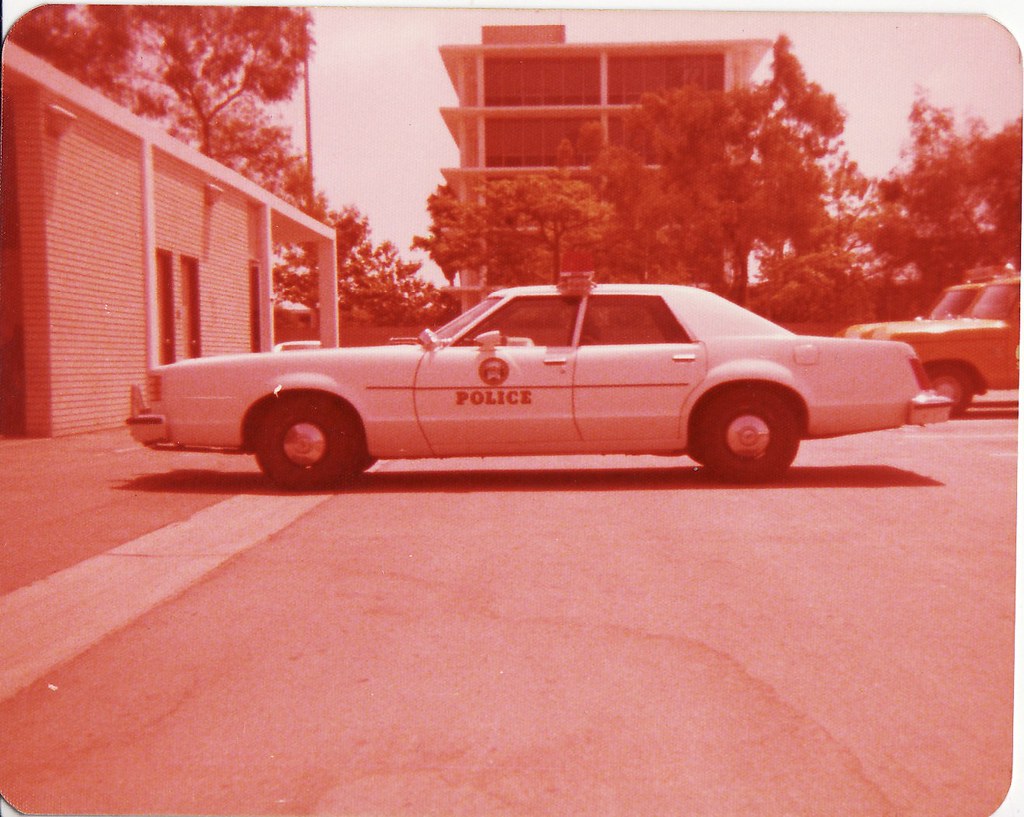 Costa Mesa Police Car Costa Mesa, California. May 1978 Sca… Flickr
