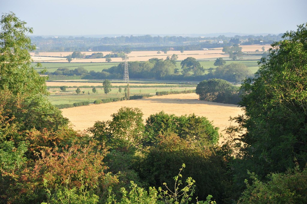Warwickshire Countryside from Brinklow Castle Nik Sibley Flickr
