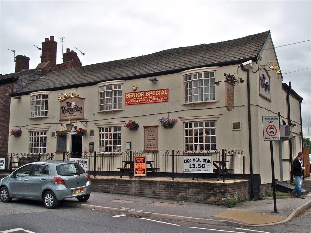 The Rising Sun Bredbury Stockport Road East at Bredbury … Flickr