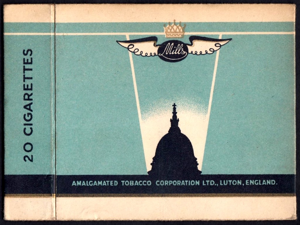 Cigarette Packet Mills "Plane" Amalgamated Tobacco Co "M… Flickr