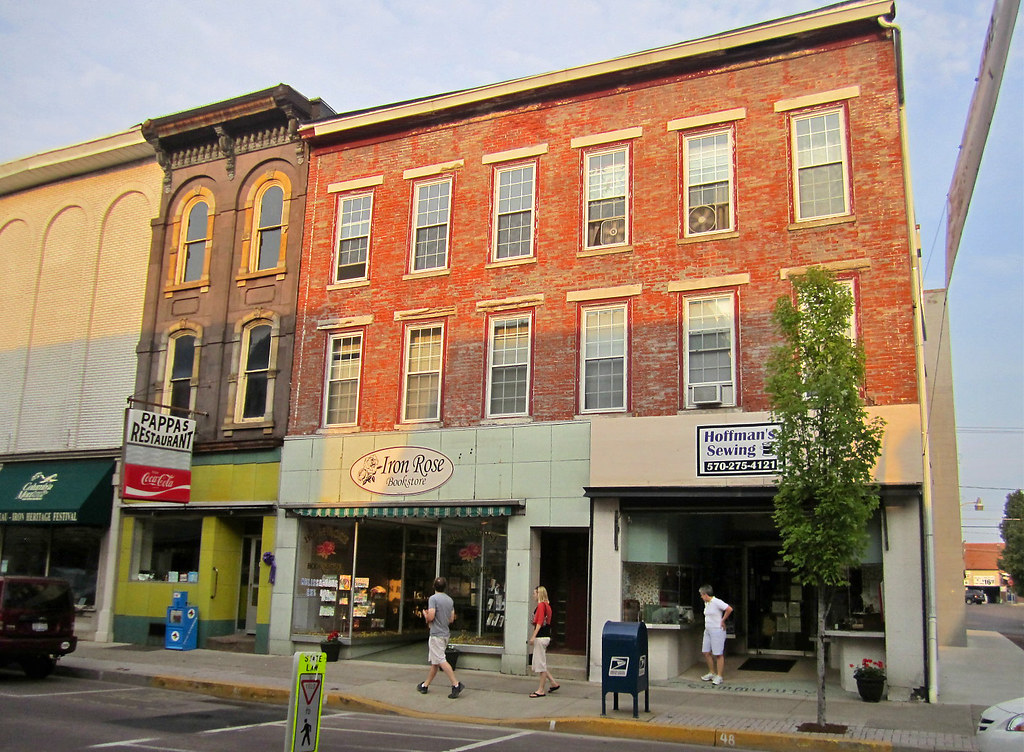 Historic commercial buildings, Mill St., Danville, Pennsyl… Flickr