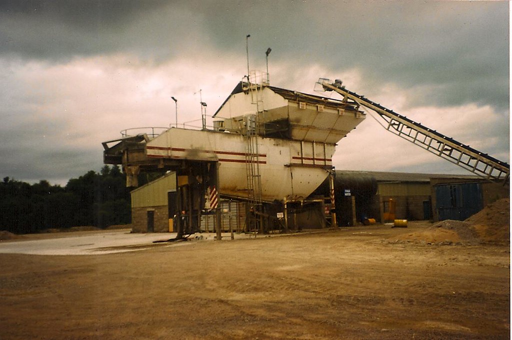Caledonian Quarry Products batching plant, Logie Flickr