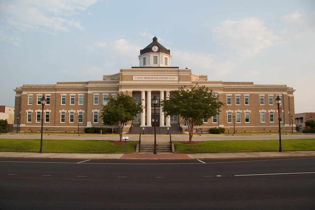 Morehouse Parish courthouse Morehouse Parish courthouse in… Flickr