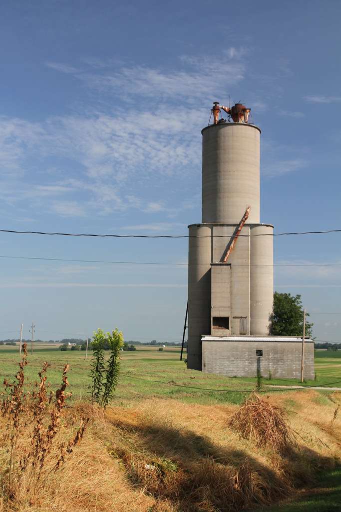 Cynthiana IN, Grain Elevator, Cynthiana Indiana, Posey County a photo