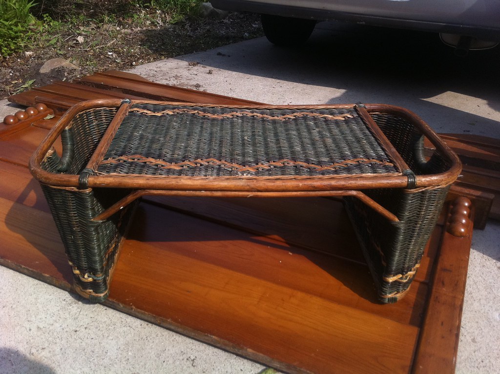 Shabby chic bed tray 30 Lovely wicker bed tray. 30 Flickr