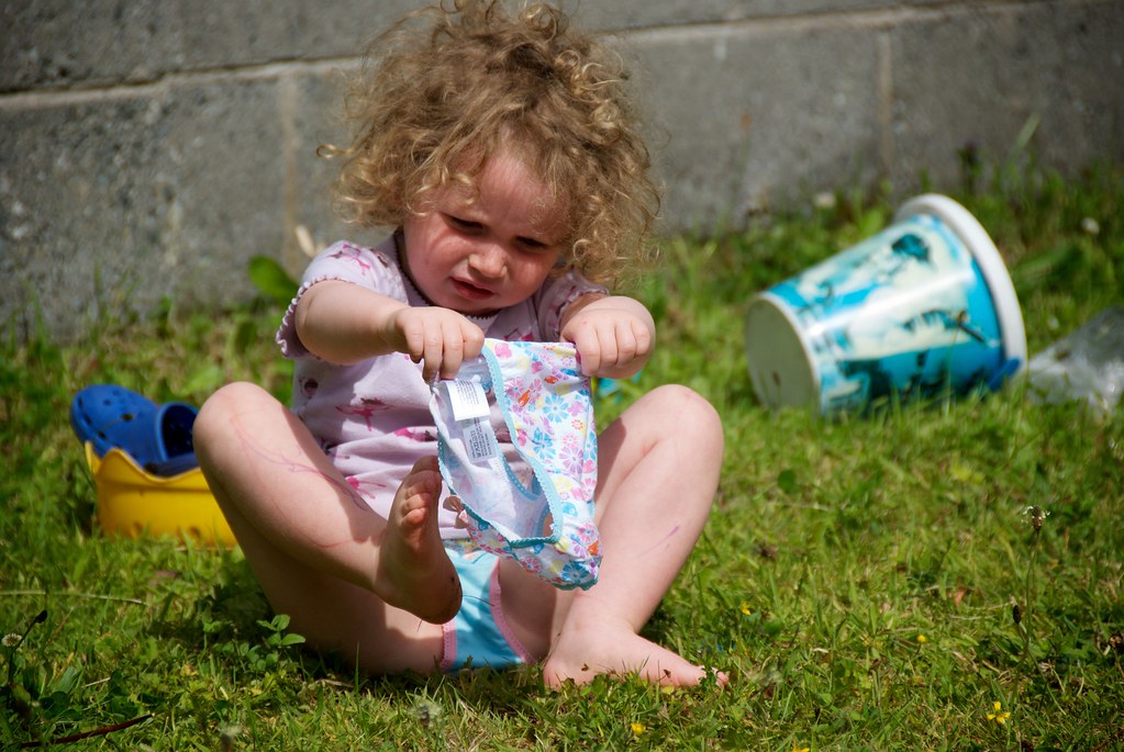 As you can see, potty training is going well. You already … Flickr
