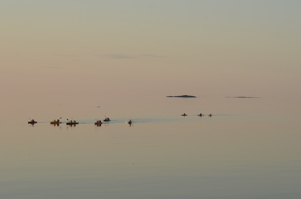 Kayak de mer sur le StLaurent (TroisPistoles, Québec) Flickr