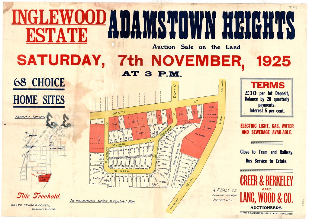 M3289 Inglewood Estate Adamstown Heights, Saturday, 7 Nove… Flickr