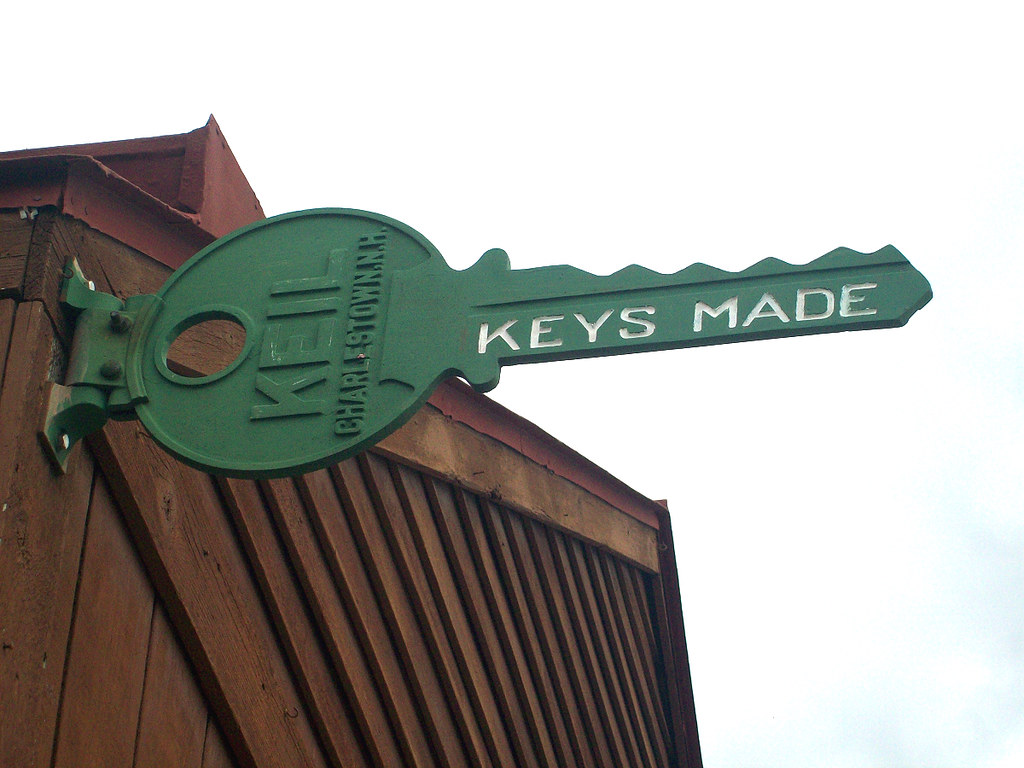Keil Keys Sign Sign on front of Westmont Hardware. John Flickr
