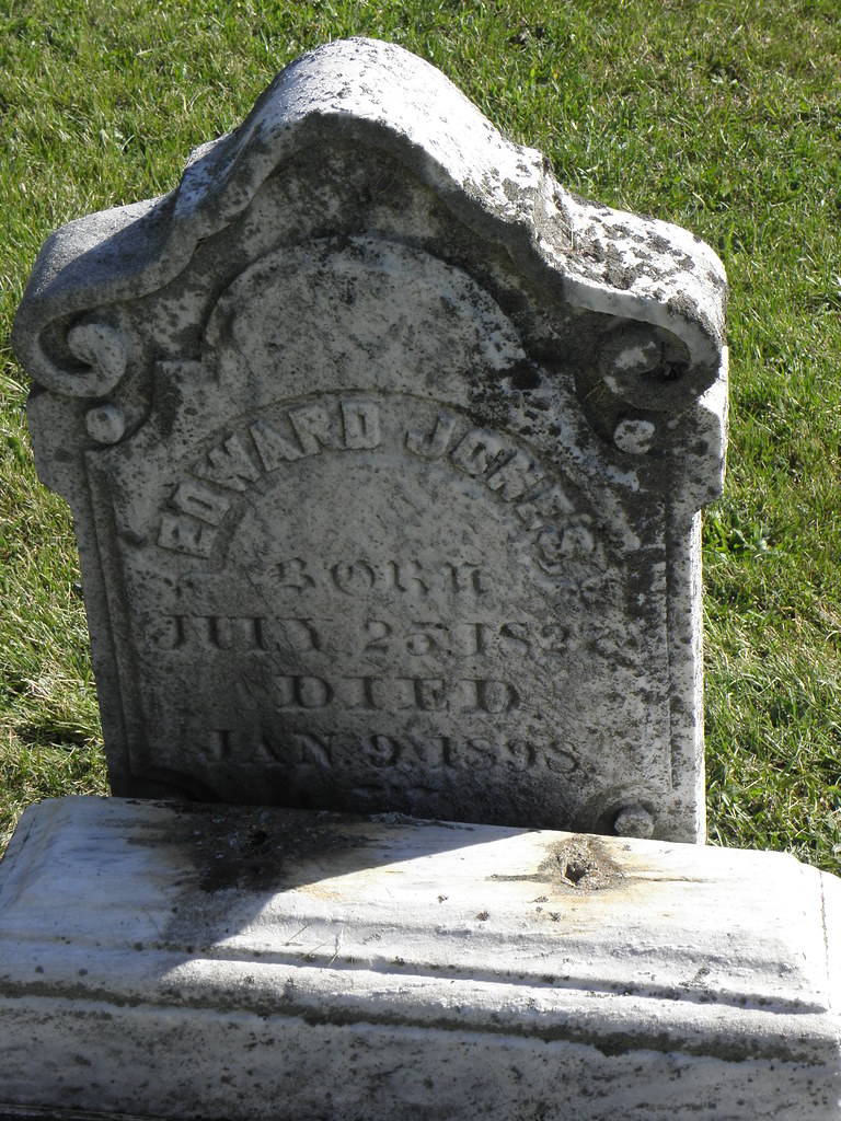 Edward Jones d Jan 1898 South Bristol Cemetery, Kenosha Co… Flickr
