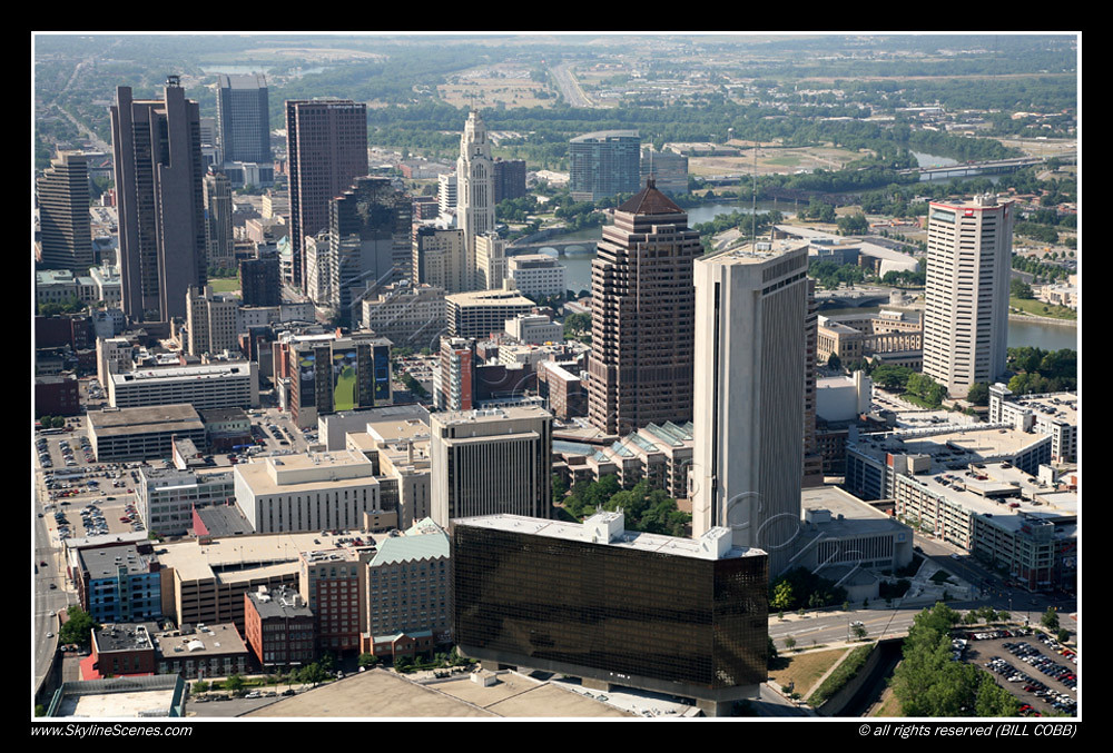 Arena District, Columbus, Ohio Aerial of the Arena Distric… Flickr