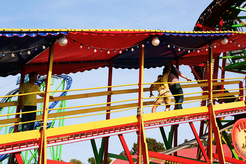 Oktoberfest München Toboggan, schon bereut? sylviamünchen Flickr