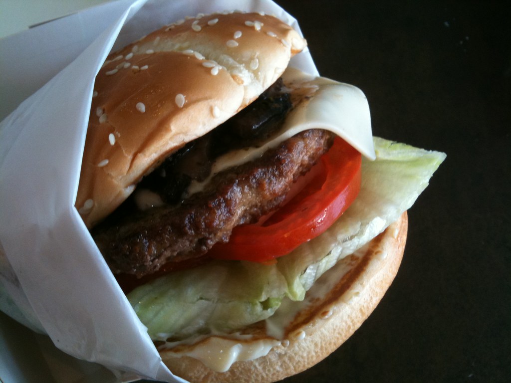 Carl's Jr Portobello Mushroom Thick Burger, Singapore Flickr