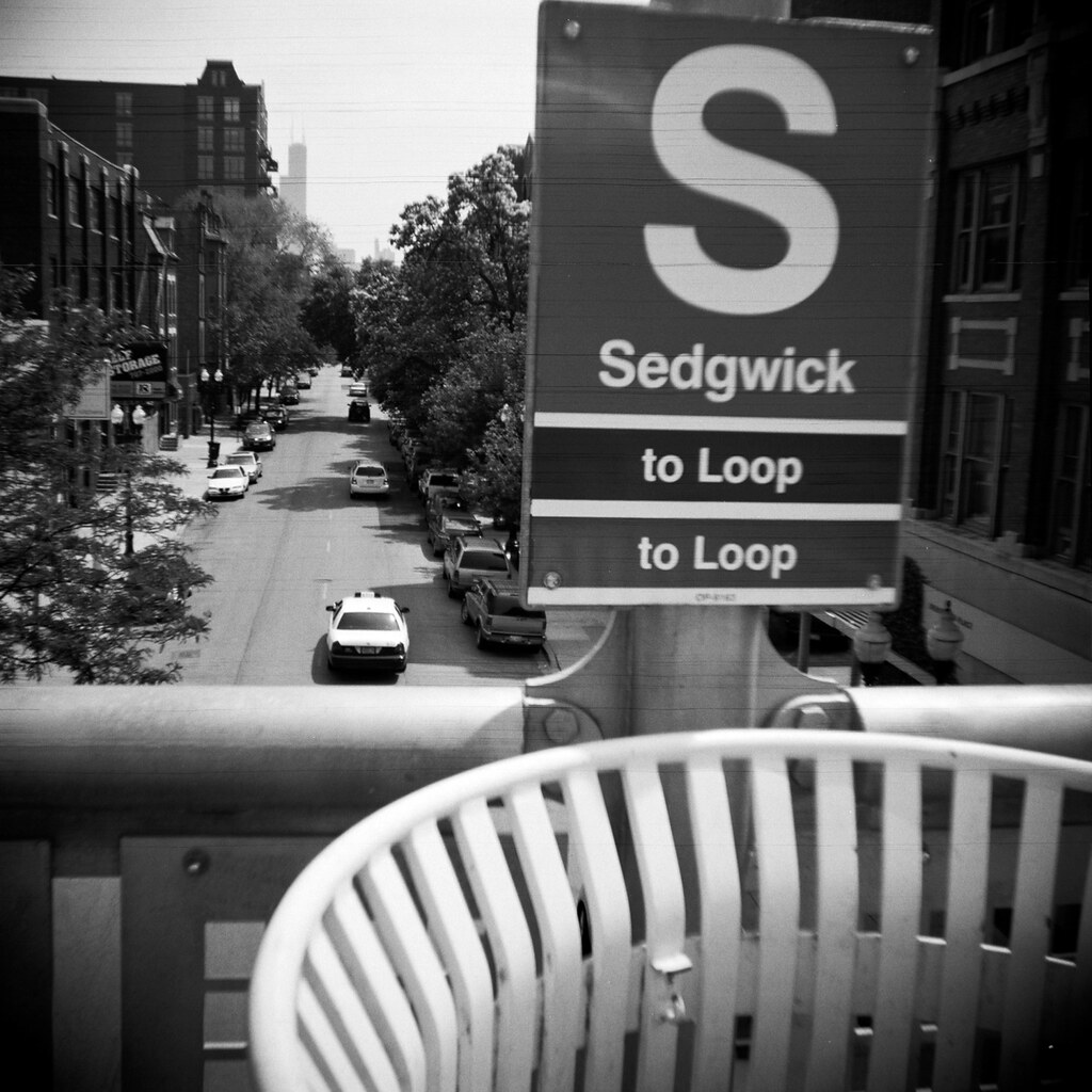 sedgewick the brown line in black and white 2011.06.17 cam… Flickr