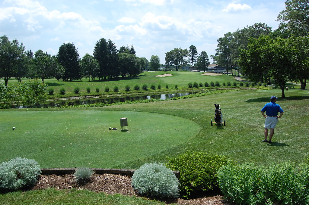 Twin Hills CC, Hole 9 Taken at the private Twin Hills Cou… Flickr