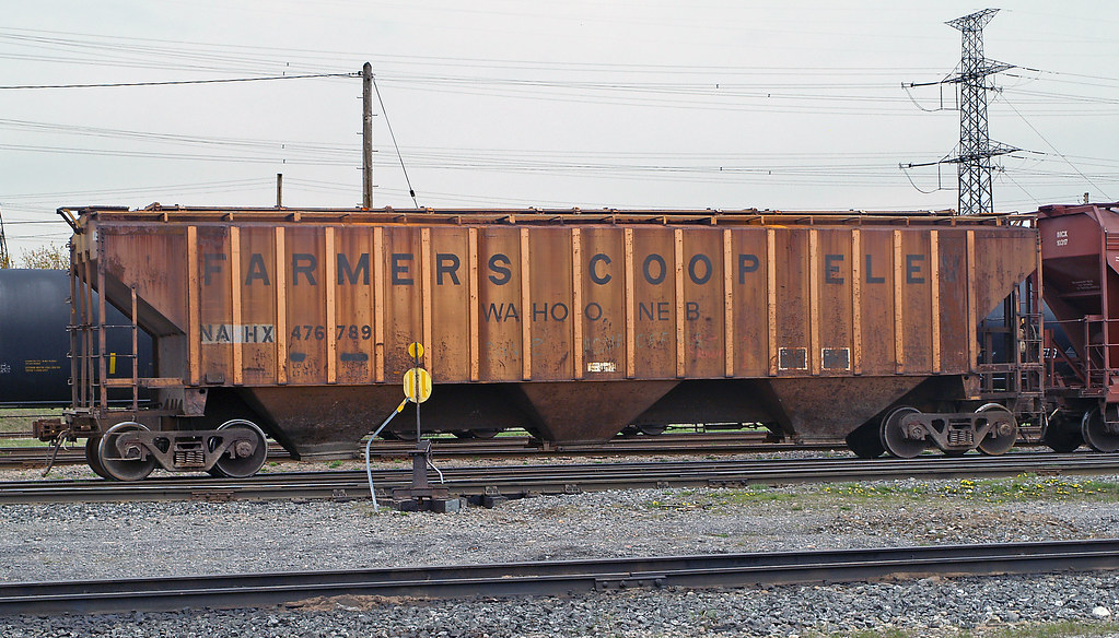 Farmers Coop Elev Hopper Car 467789 NAHX is the reporting … Flickr