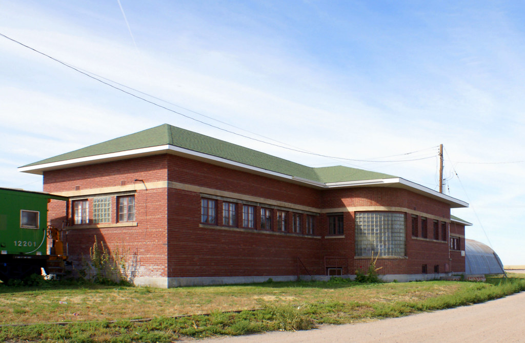 Burlington Railroad Dormitory Akron, Colorado robert e weston jr