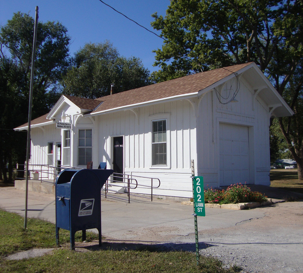 Post Office 66970 (ber, Kansas) Housed in the former At… Flickr