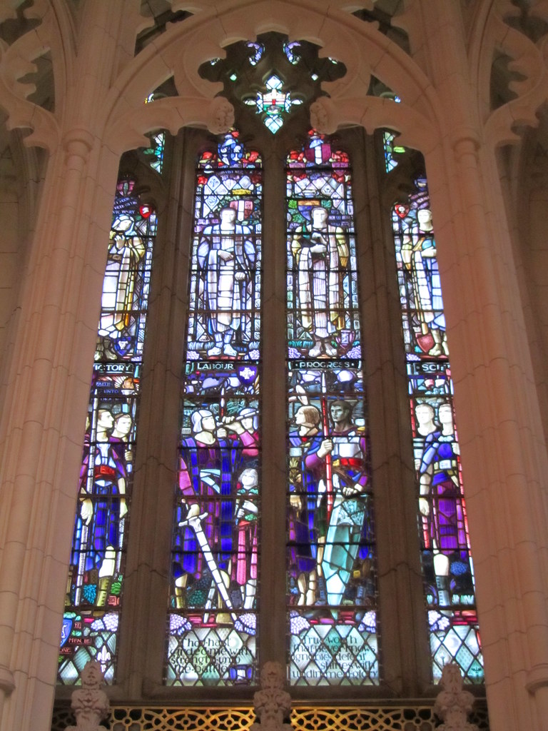 Canada Ottawa Stained Glass in Memorial Chamber in Pea… Flickr