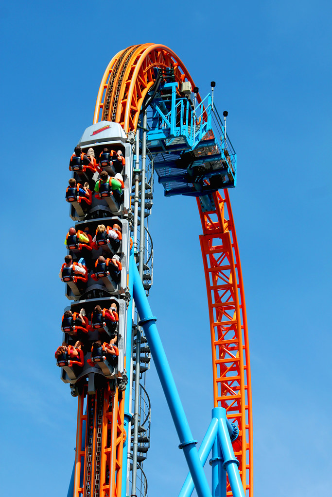 Fahrenheit Roller Coaster Ride Rating, at the Hershey Park… Flickr