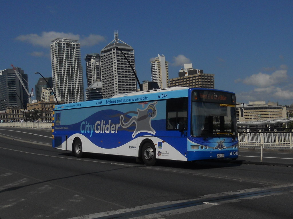 Brisbane Transport CityGlider 1048 a photo on Flickriver