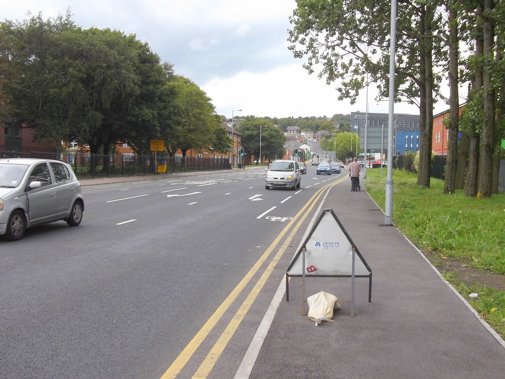 Montague Street, Blackburn Looking towards Preston New Roa… Flickr
