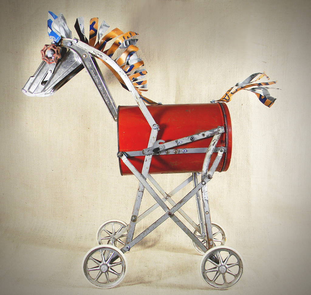 robot horse assemblage ROWDY The Robot Racehorse Rec… Flickr