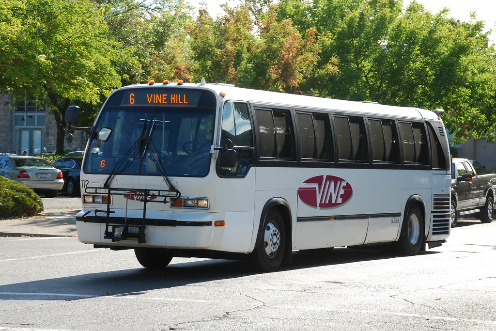 Napa VINE Novabus RTS bus in Napa, California. So Cal Metro Flickr
