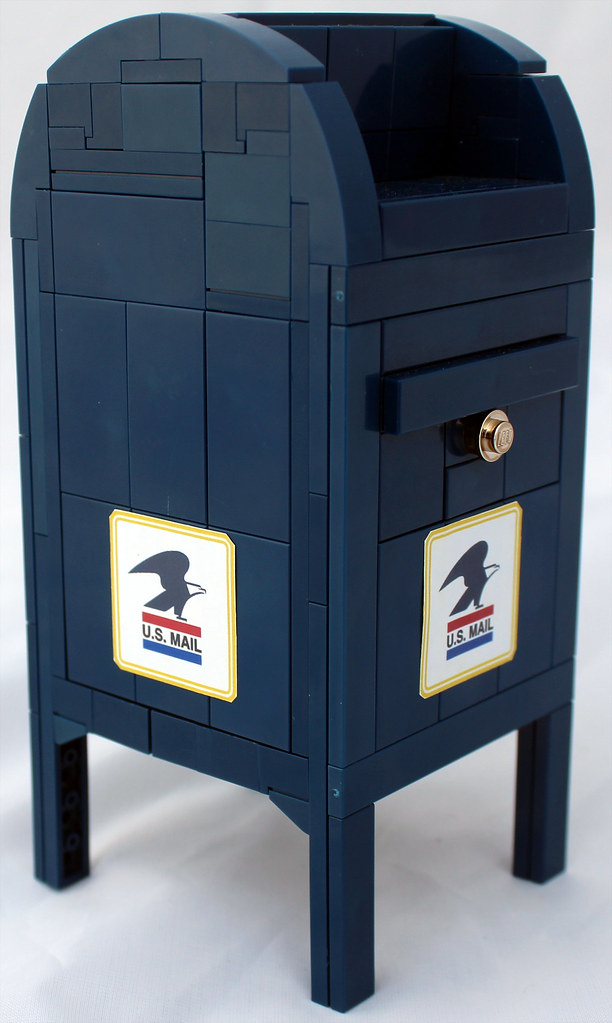Mailbox 18 scale mail collection box based on those seen … Flickr