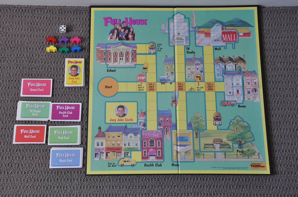 Full House Board Game Full House TV show board game, this … Flickr