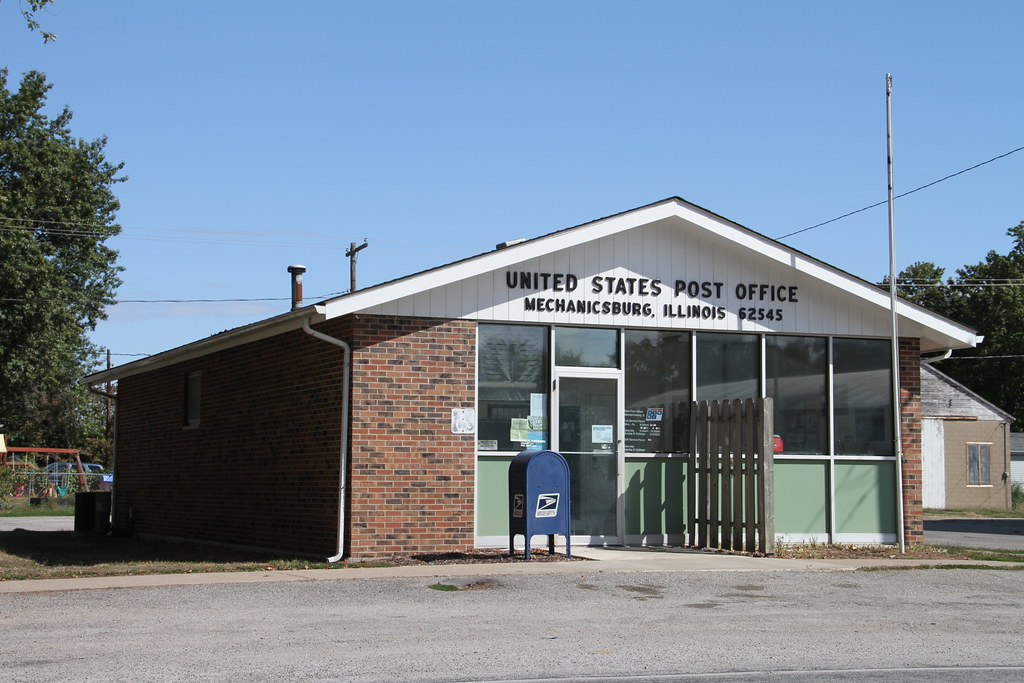 Mechanicsburg IL, Post Office, 62545, Mechanicsburg Illino… Flickr