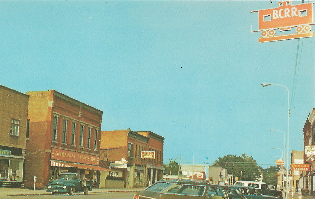 NW Boyne City MI 1960s Downtown Stores and Businesses Boyn… Flickr
