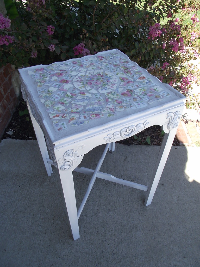 Shabby Chic Side Table Vanessa Flickr