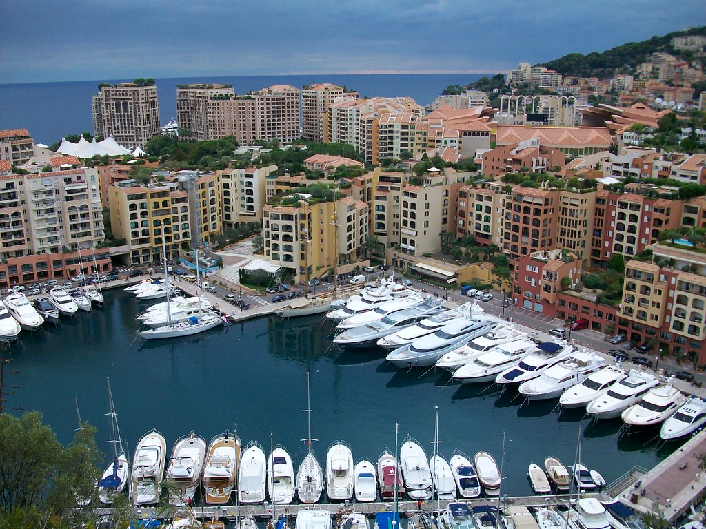Monte Carlo Monte Carlo, Monaco overlooking the Port of Fo… Flickr