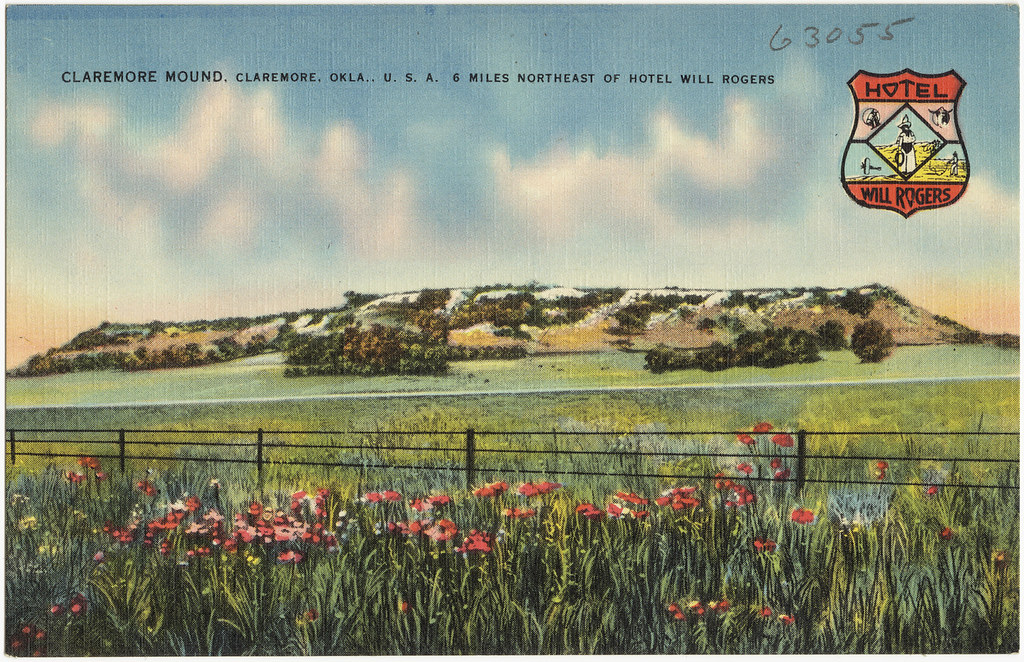 Claremore Mound, Claremore, Okla., U.S.A., 6 miles Northea… Flickr
