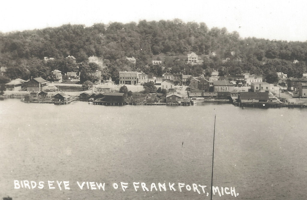 NW Frankfort MI RPPC Harbor and Downtown Stores Businesses… Flickr