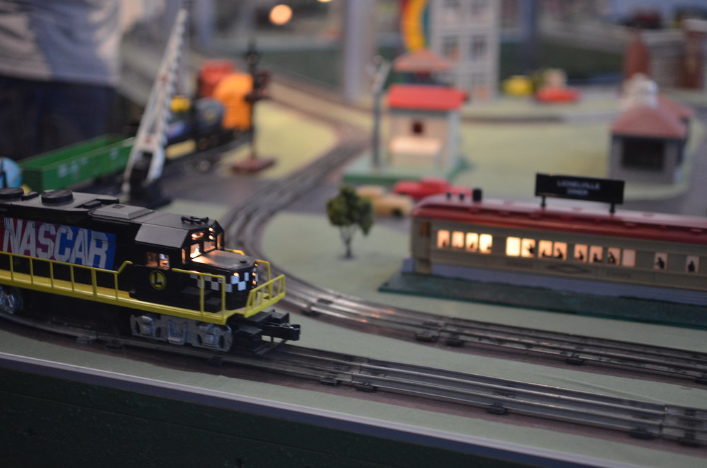 Toy Train Set 096 NEW EXHIBIT! TRAINS Get on board! Dupa… Flickr