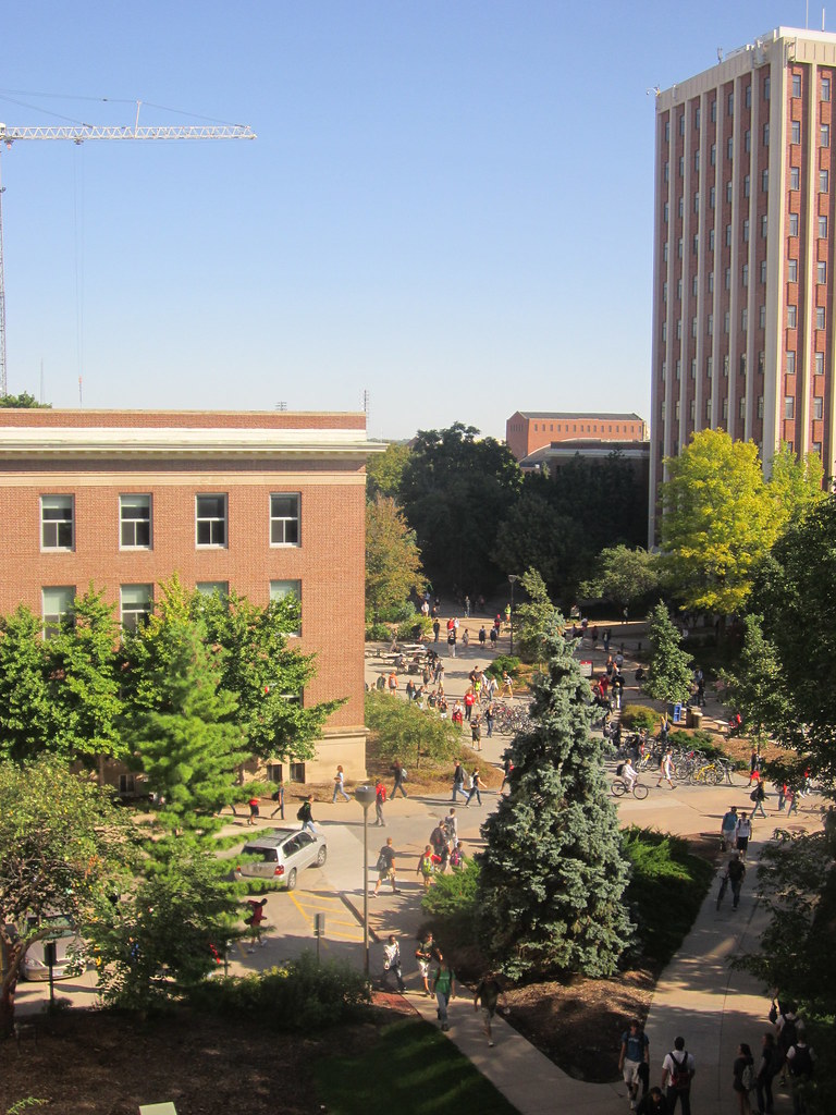 From Above Oldfather/Avery Halls jfarley2015 Flickr