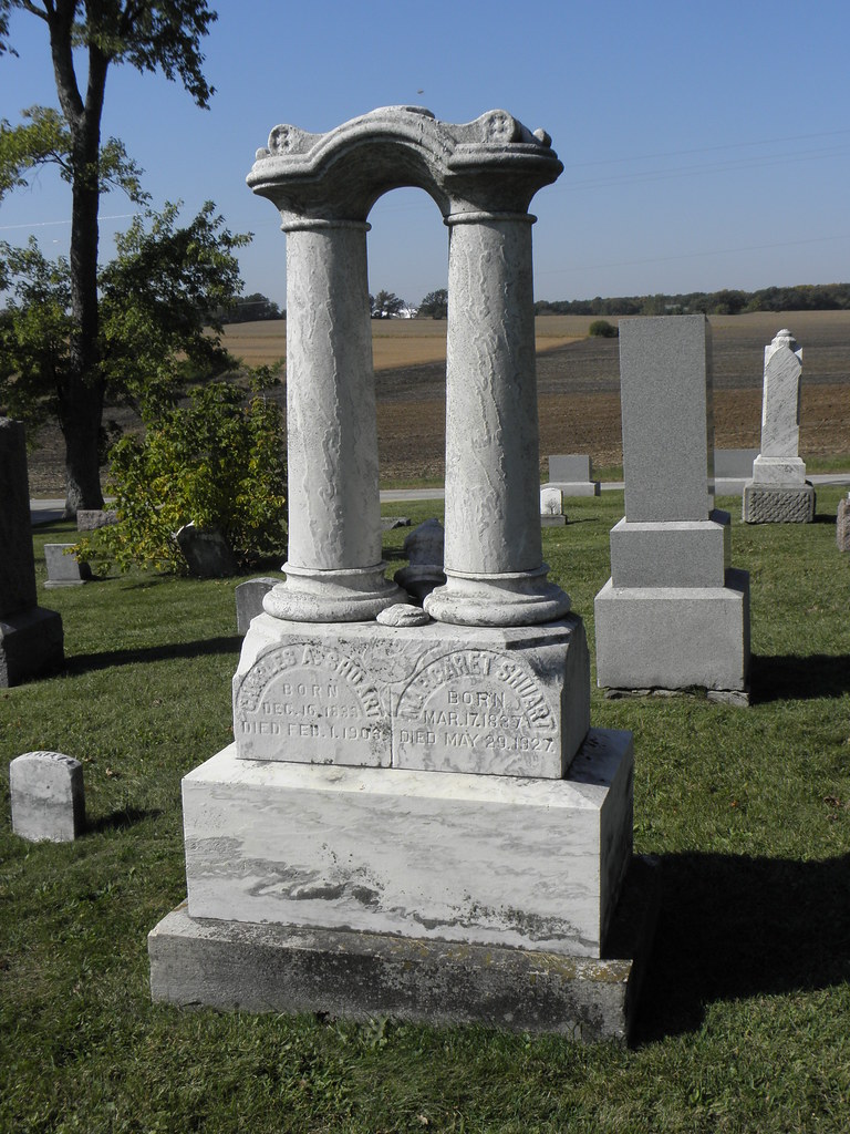Shuart Memorial (rear) South Bristol Cemetery, Kenosha Co.… Flickr