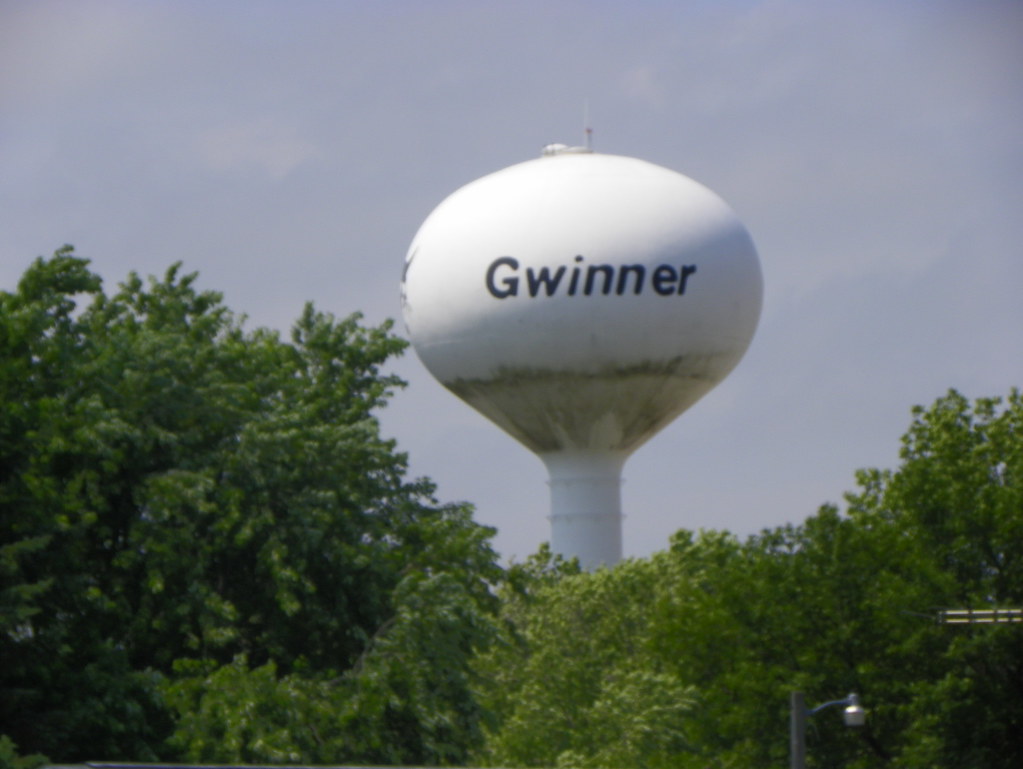 Gwinner Water Tower Gwinner, Sargent County, North Dakota J