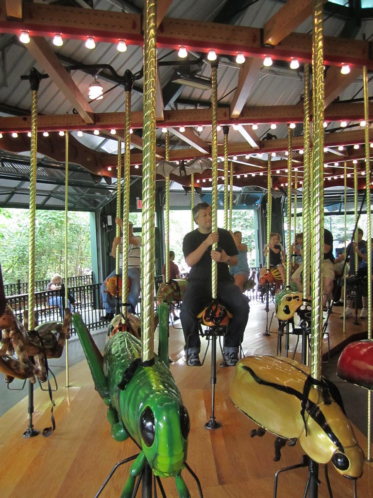 Dave on the Bug Carousel Bronx Zoo Bronx, NY September 24,… Flickr